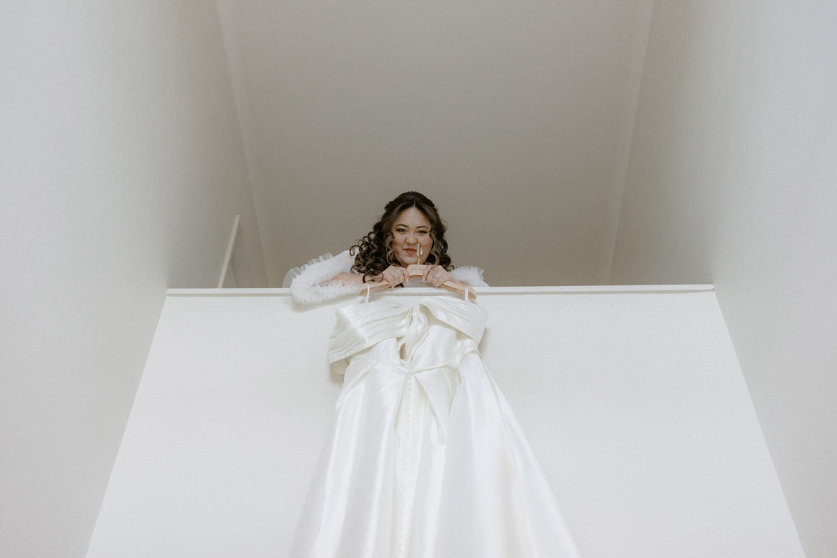 Caring for Your Gown Before the Day