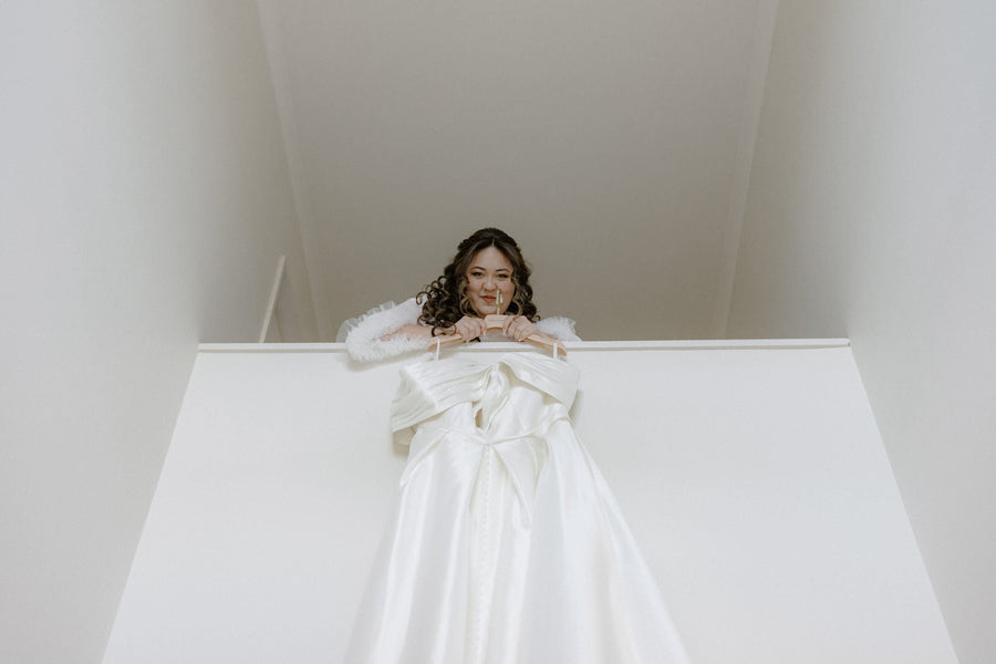 Caring for Your Gown Before the Day