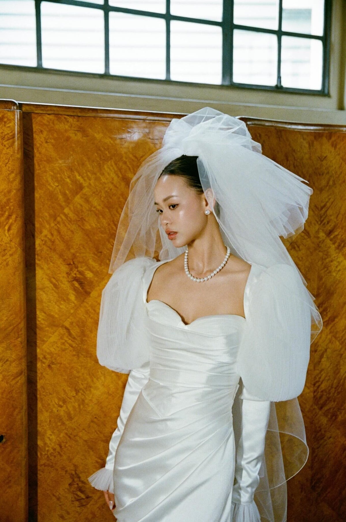 Leila and Frankie on their wedding day