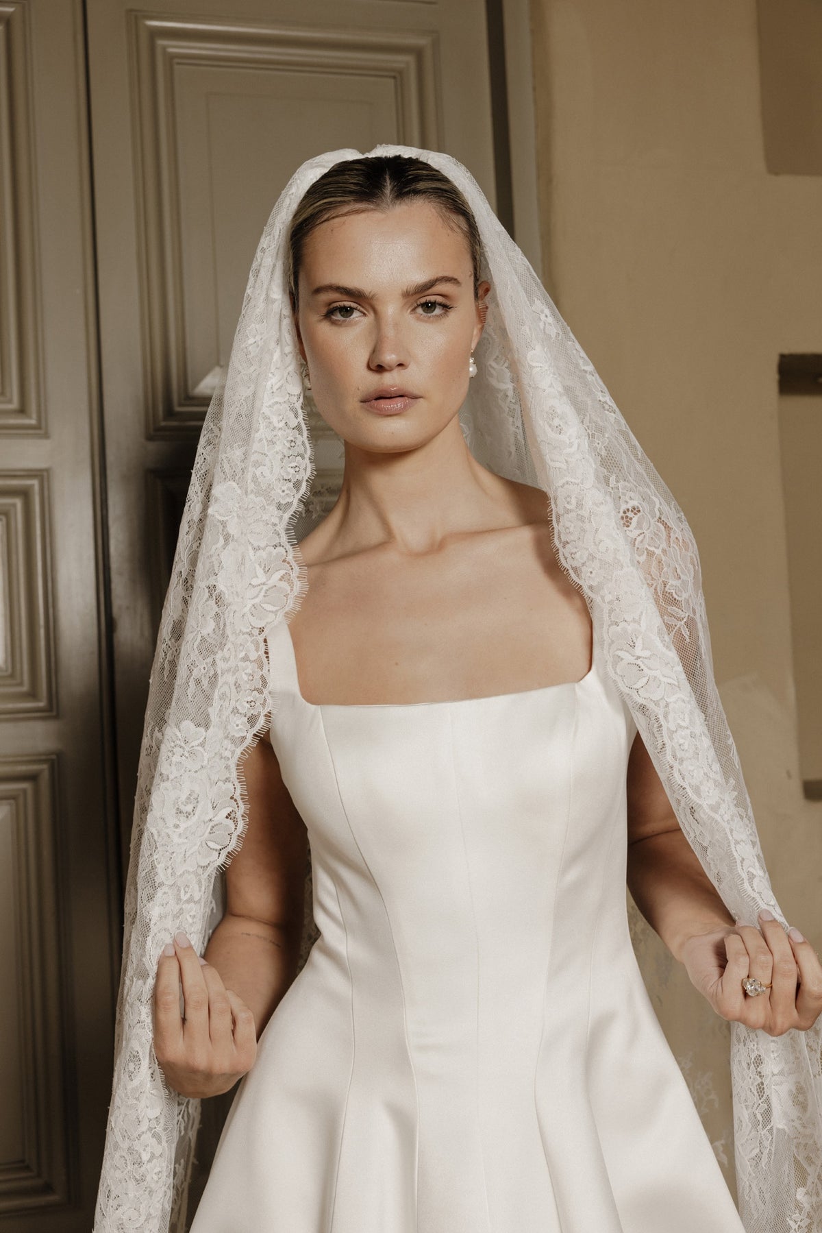Crescent gown