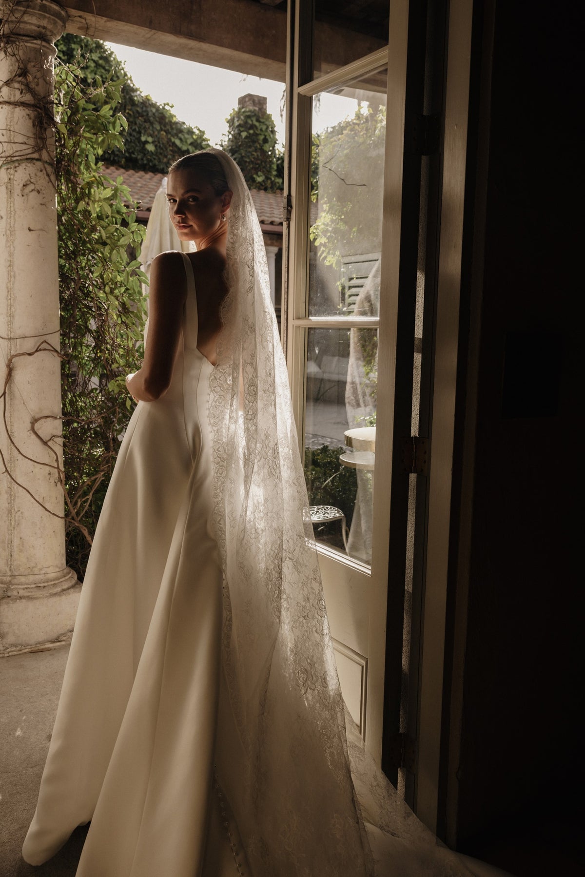 Crescent gown