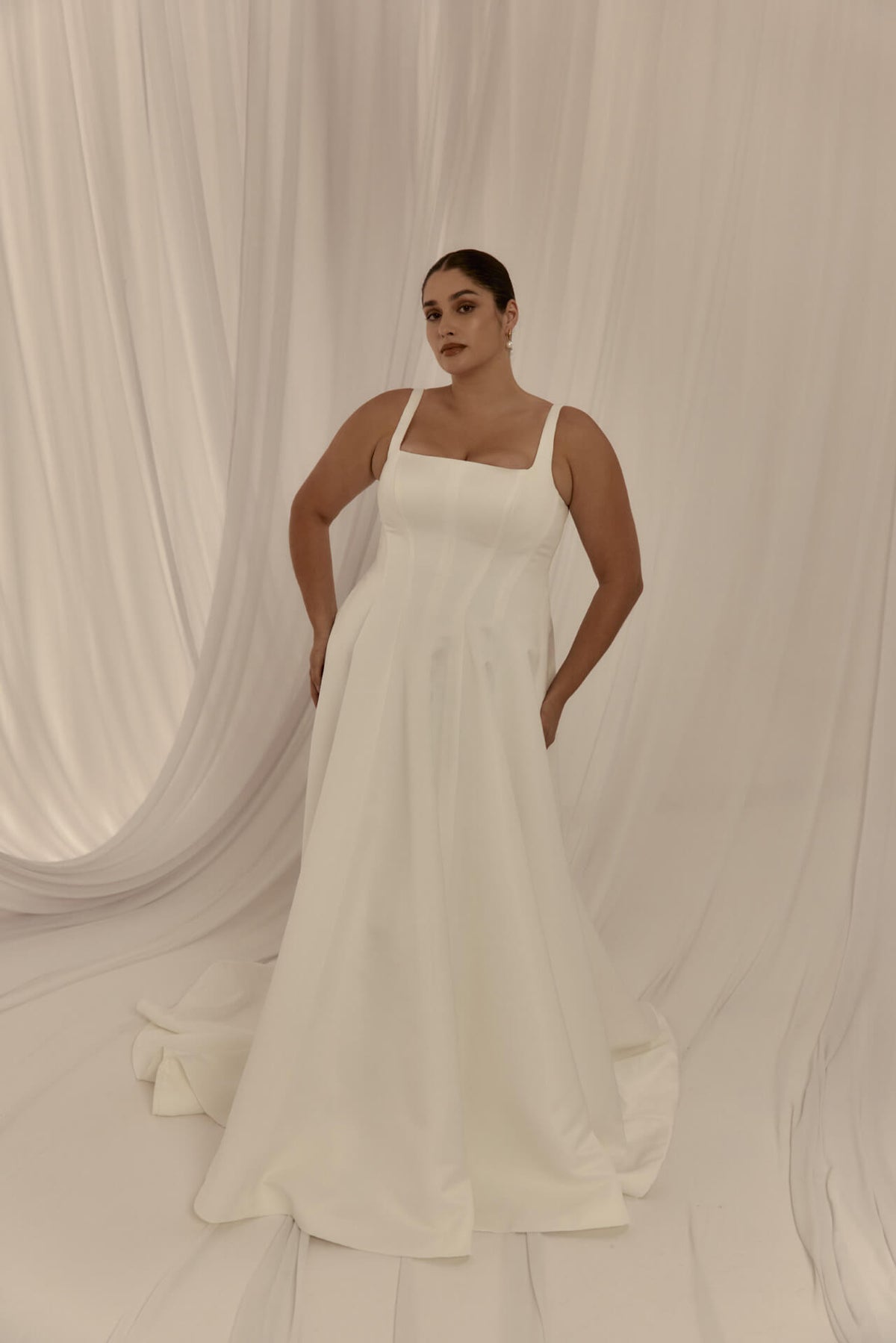Crescent gown
