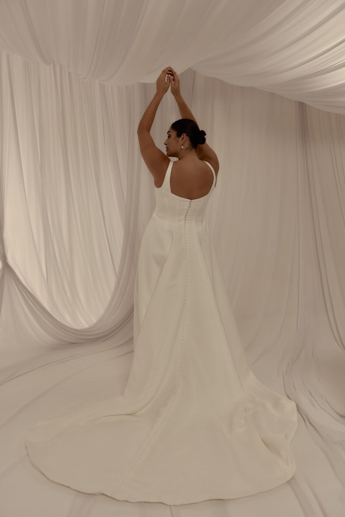 Crescent gown