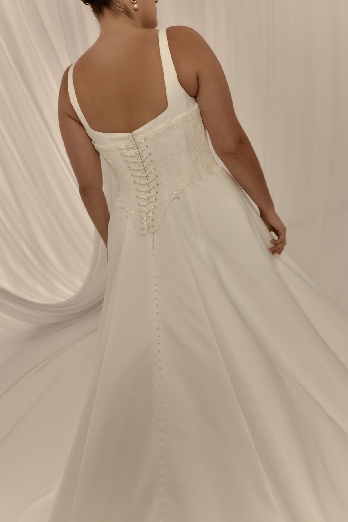 Crescent gown
