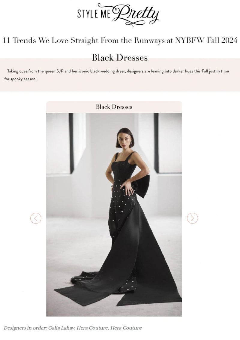 Style Me Pretty - 11 Trends We Love Straight From The Runways at NYBFW Fall 2024