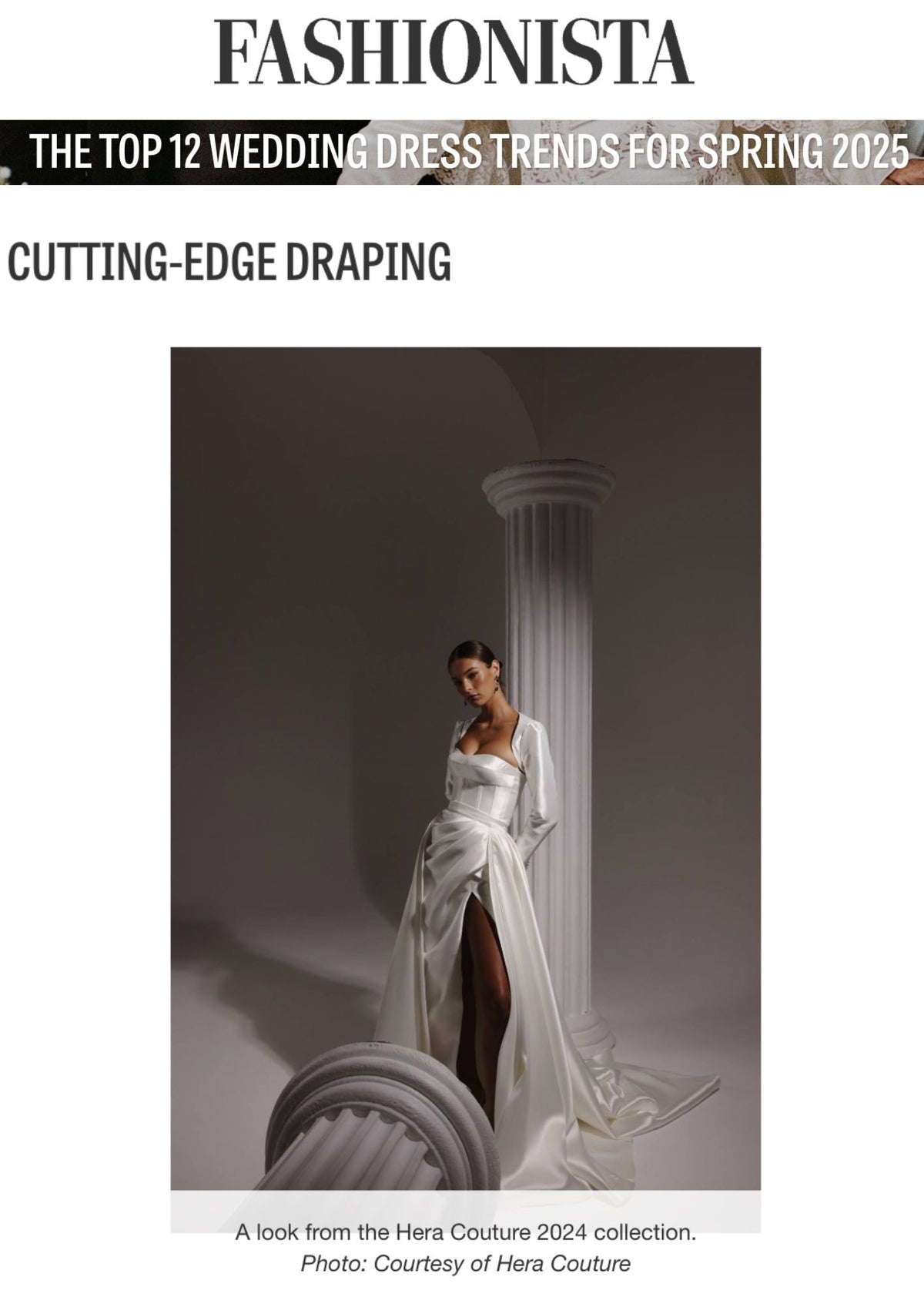 Fashionista - The Top 12 Wedding Dress Trends For Spring