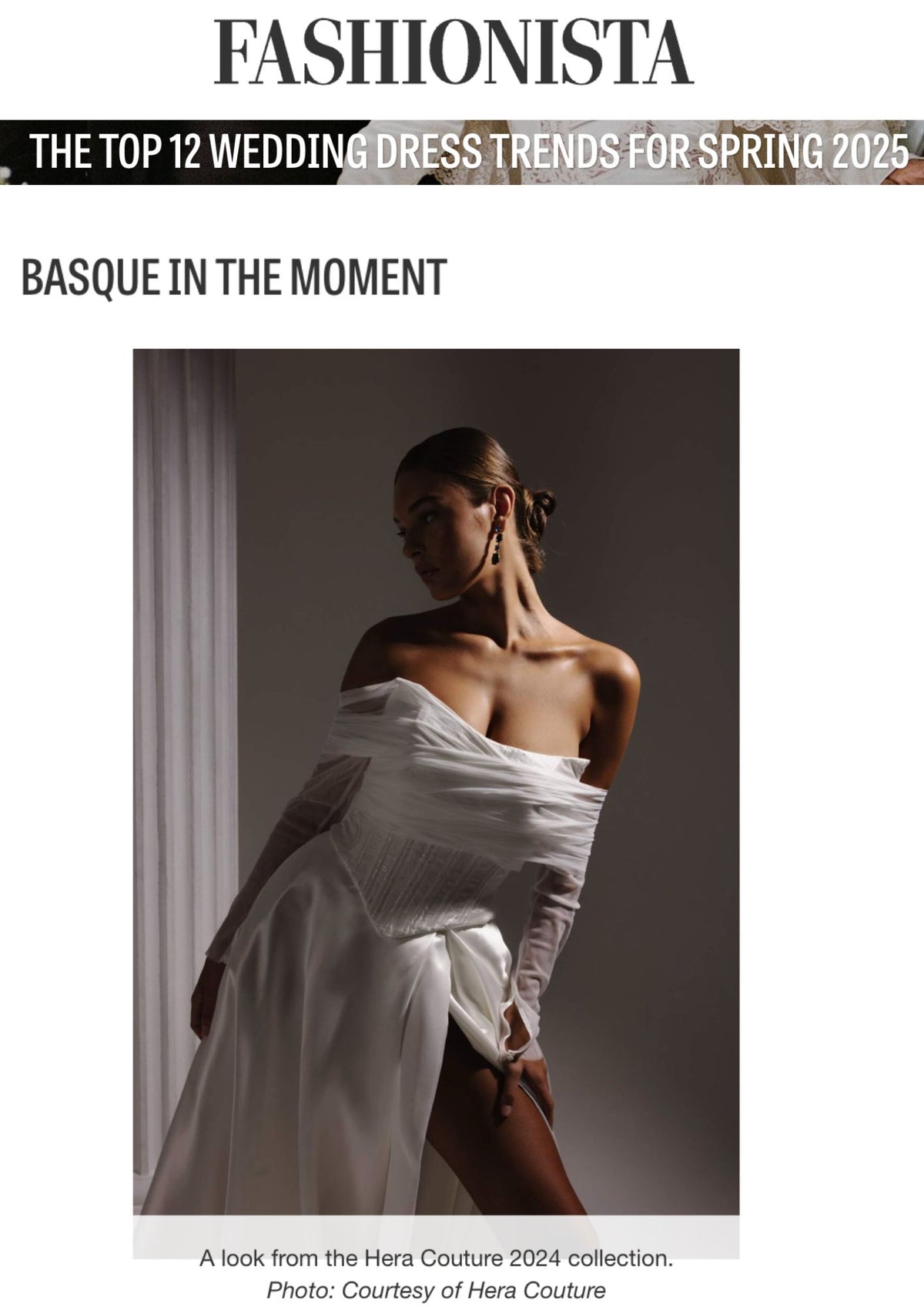 Fashionista - The Top 12 Wedding Dress Trends For Spring