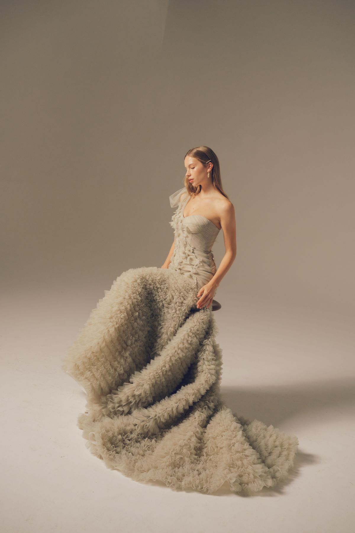 Anais | Moss gown