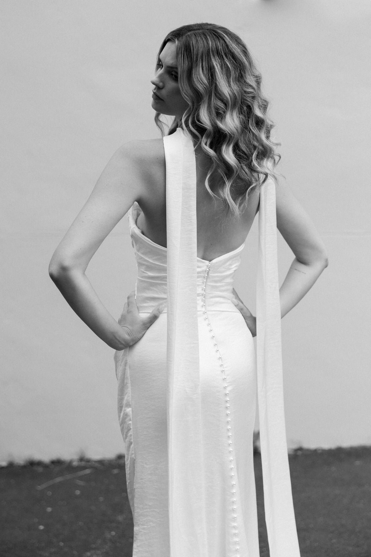 Argent gown