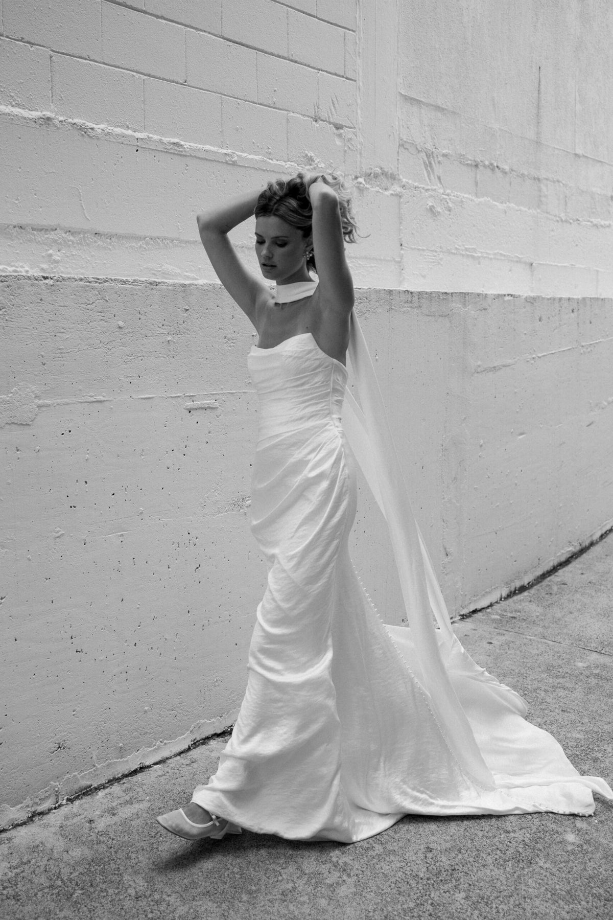 Argent gown