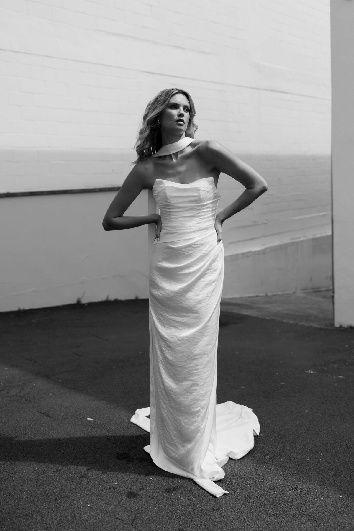 Argent gown