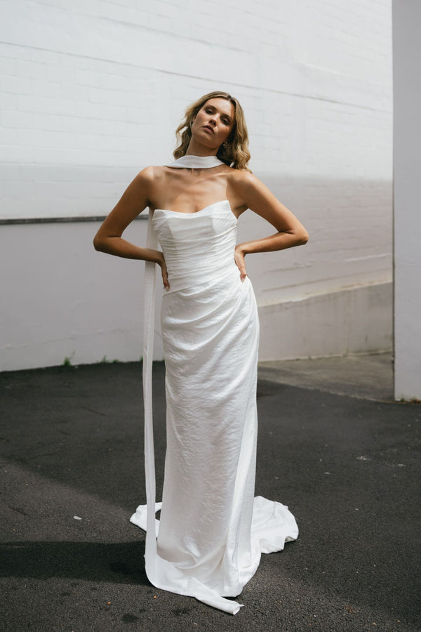 Argent gown