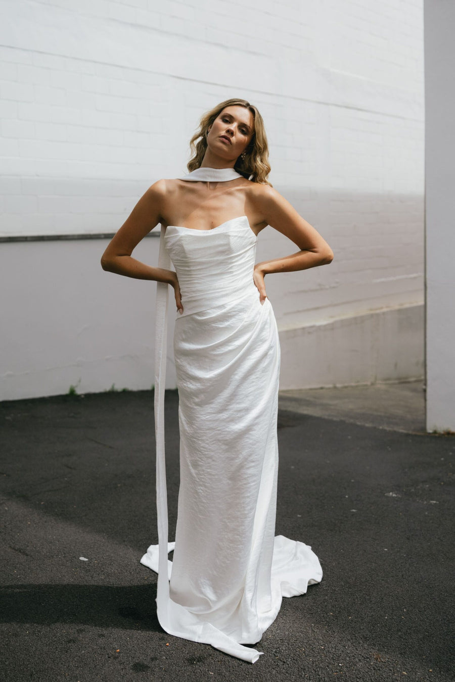 Argent gown