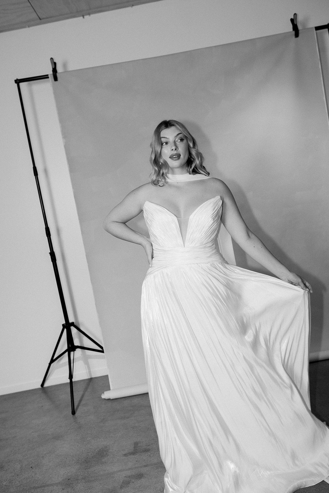 Hailey Curve gown