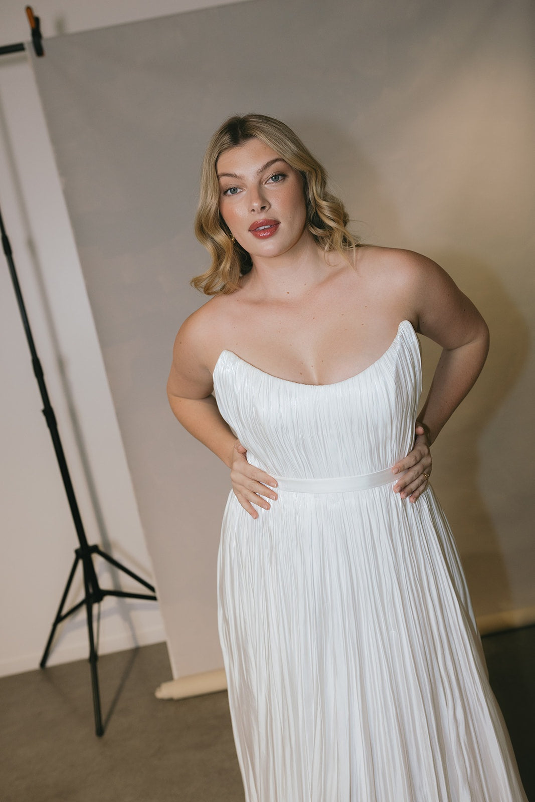 Helix Curve gown