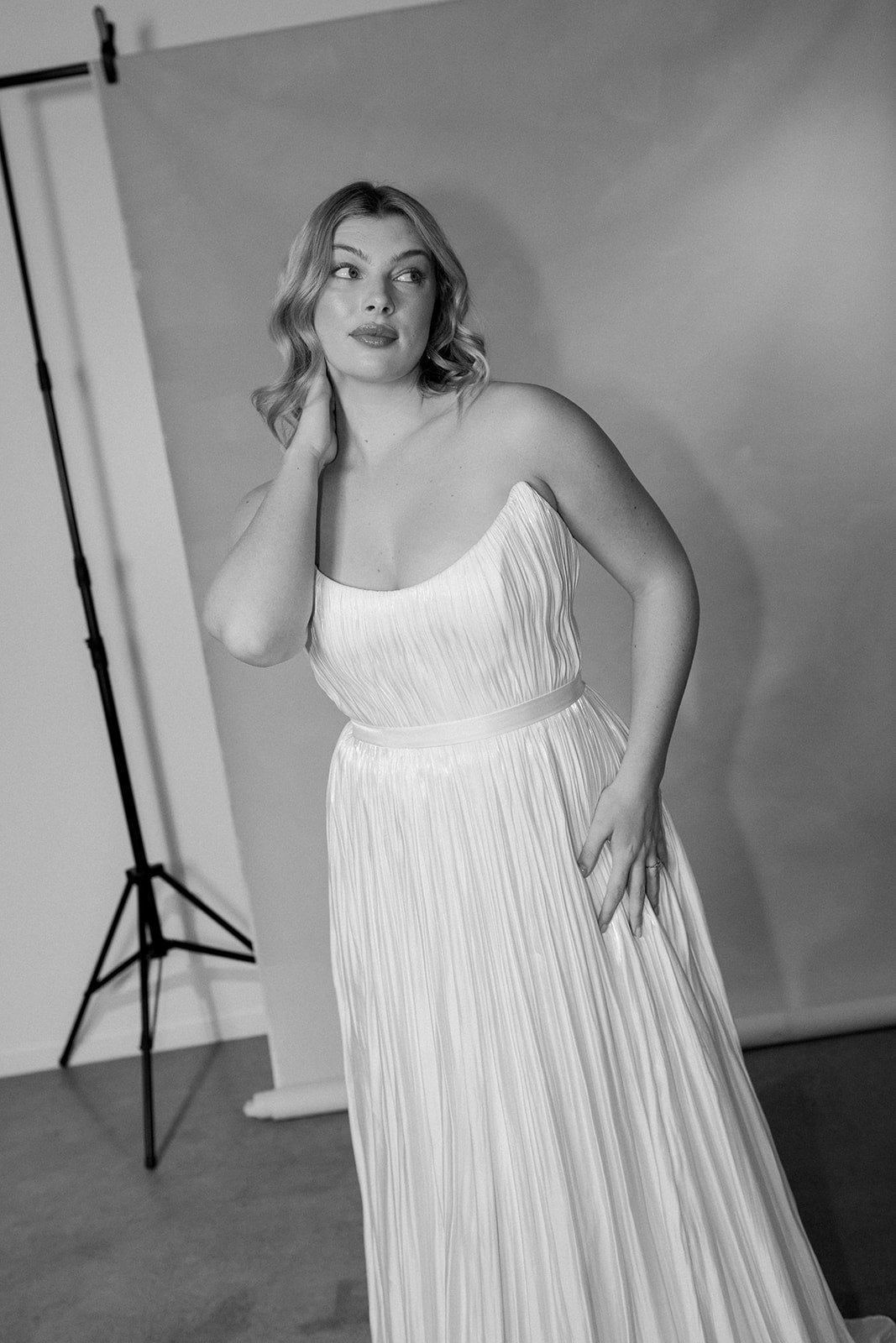 Helix Curve gown