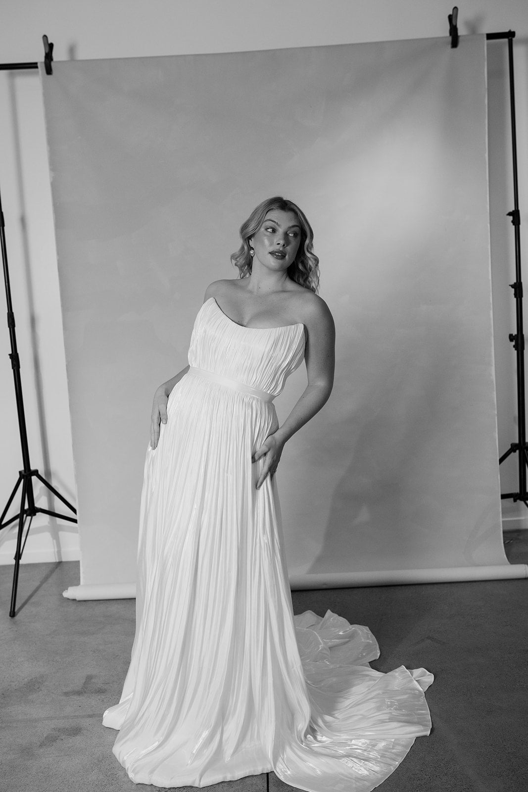 Helix Curve gown