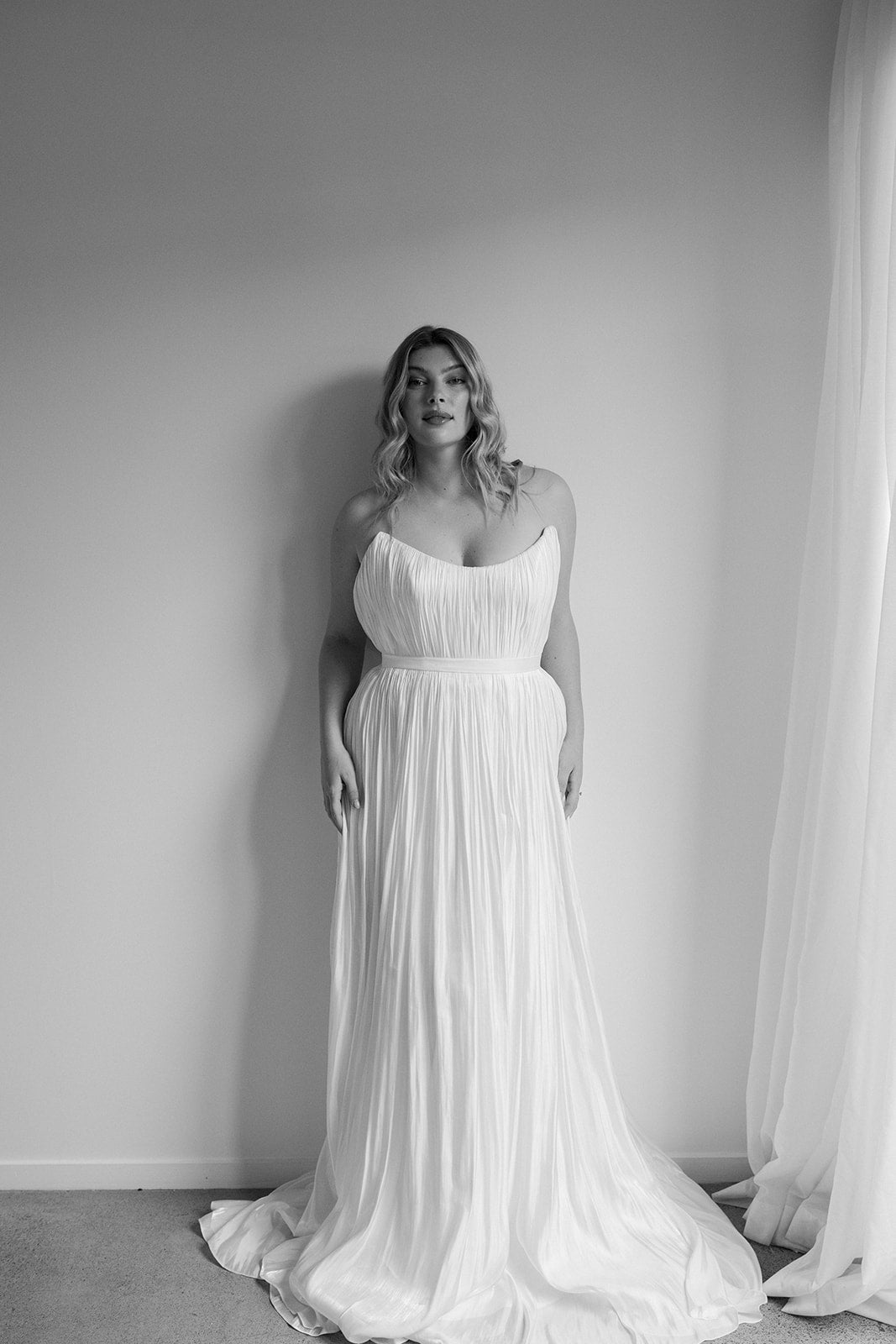 Helix Curve gown