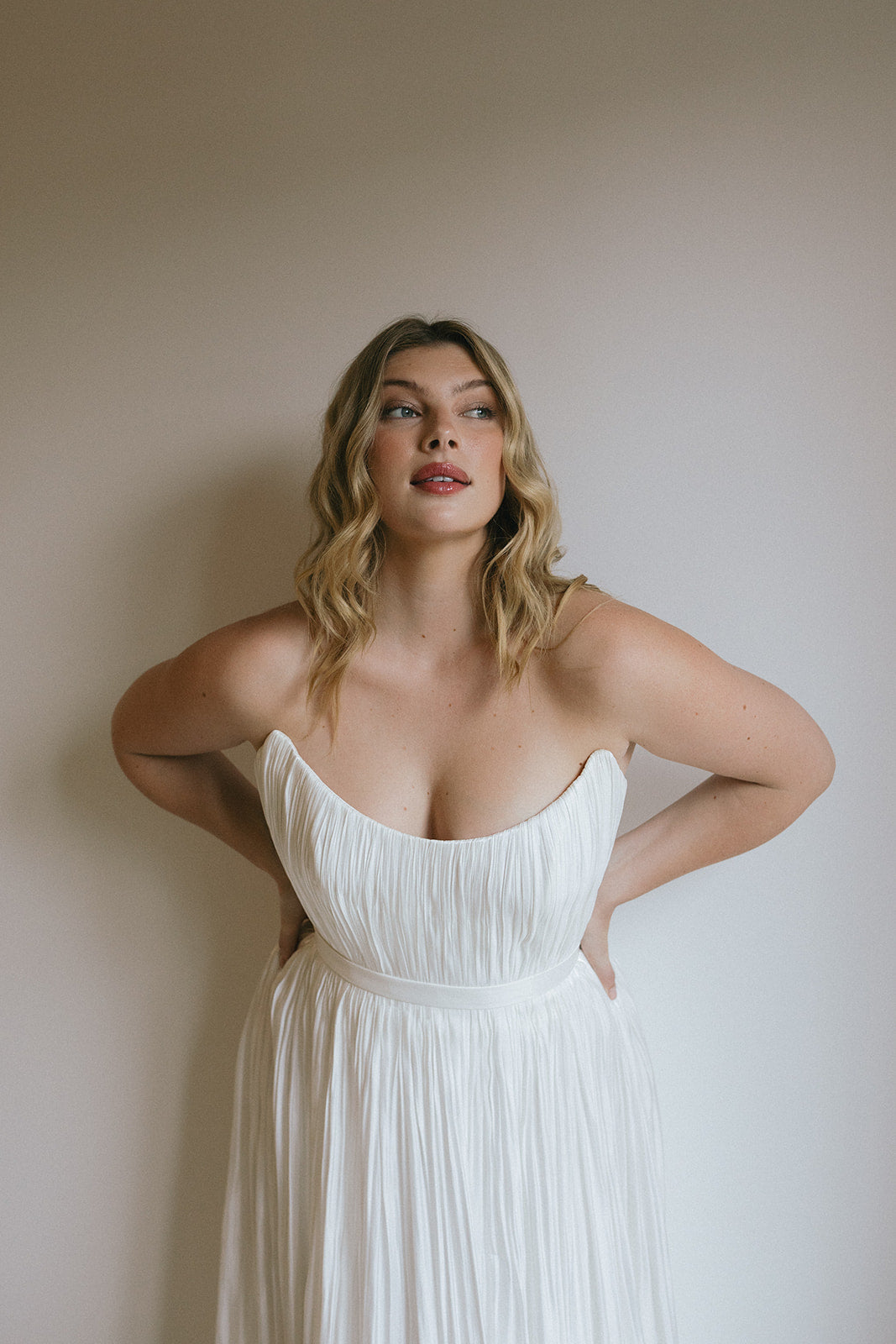 Helix Curve gown