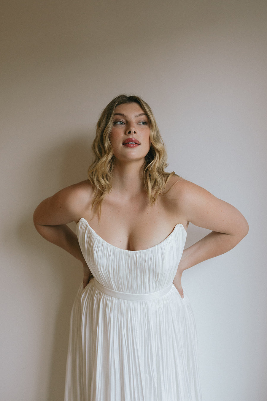 Helix Curve gown