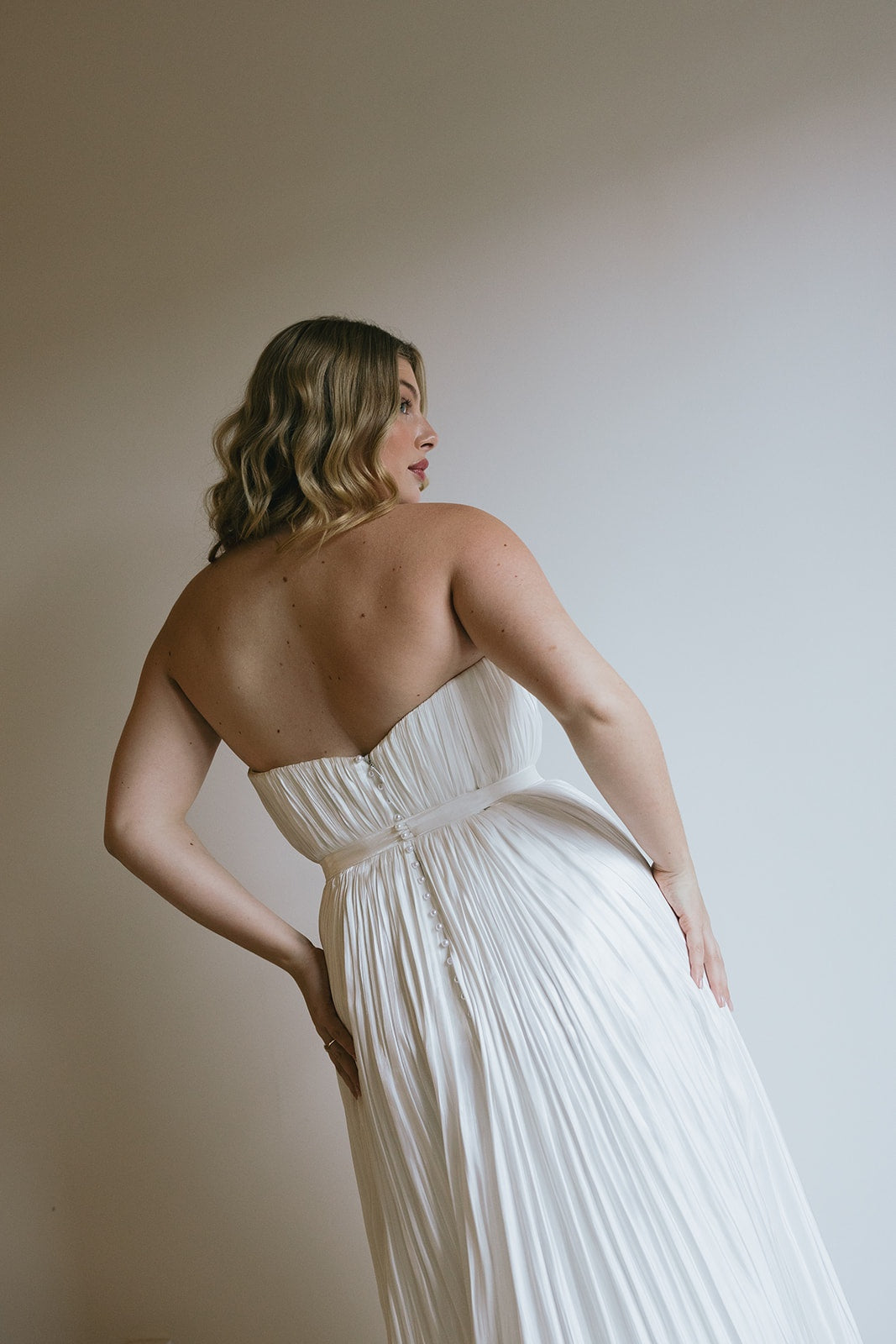 Helix Curve gown