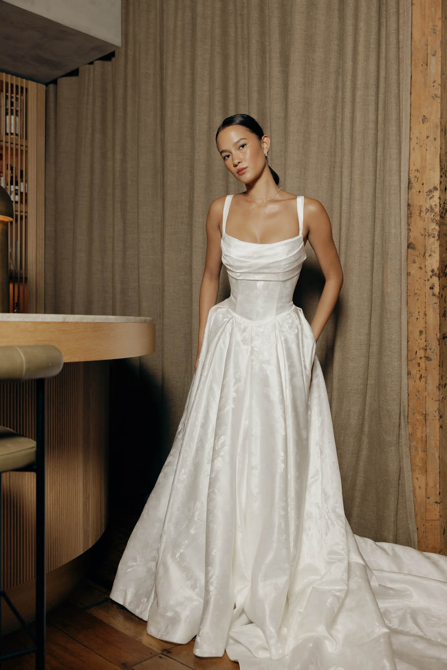 Napier gown