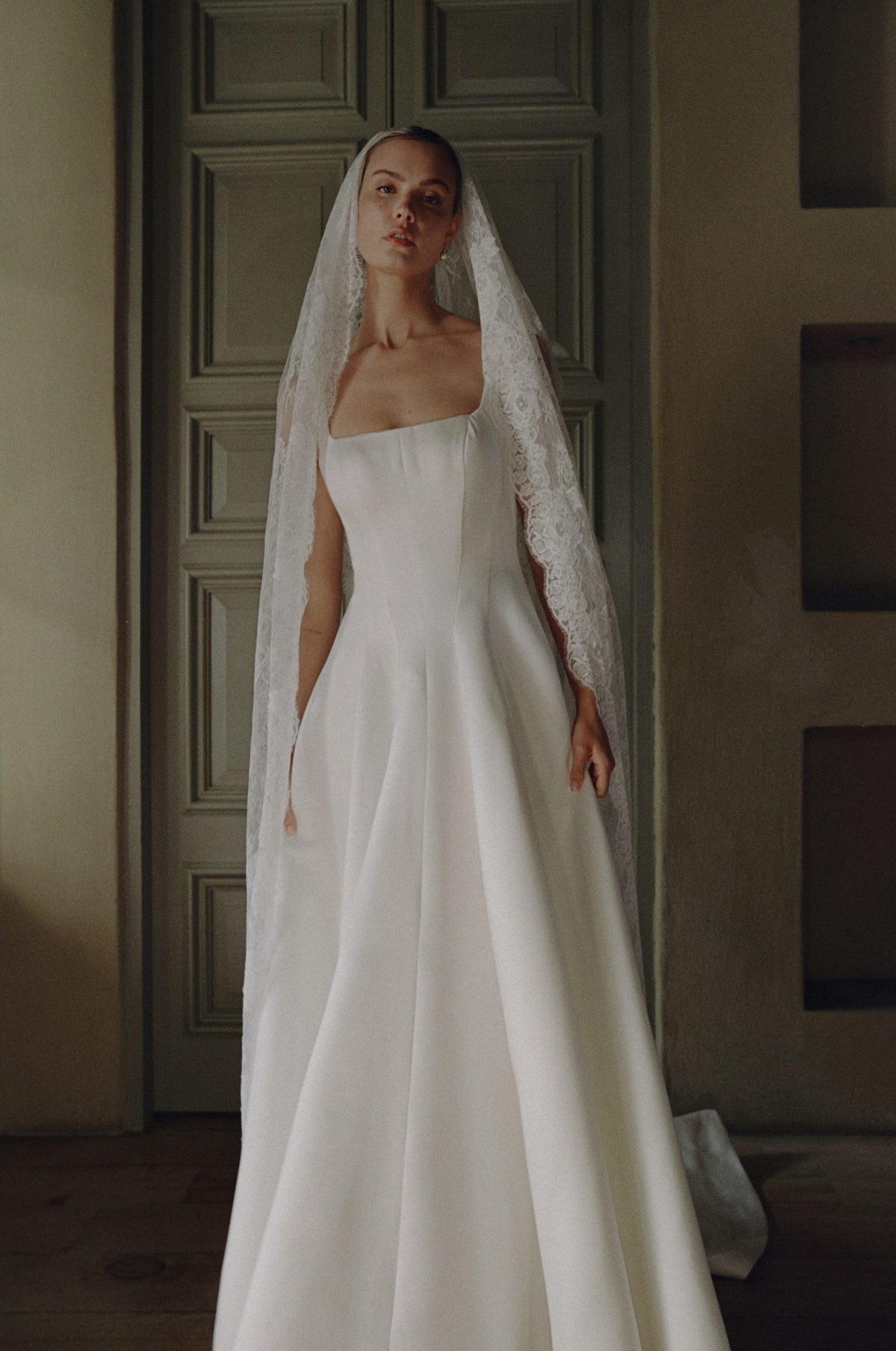 Crescent gown
