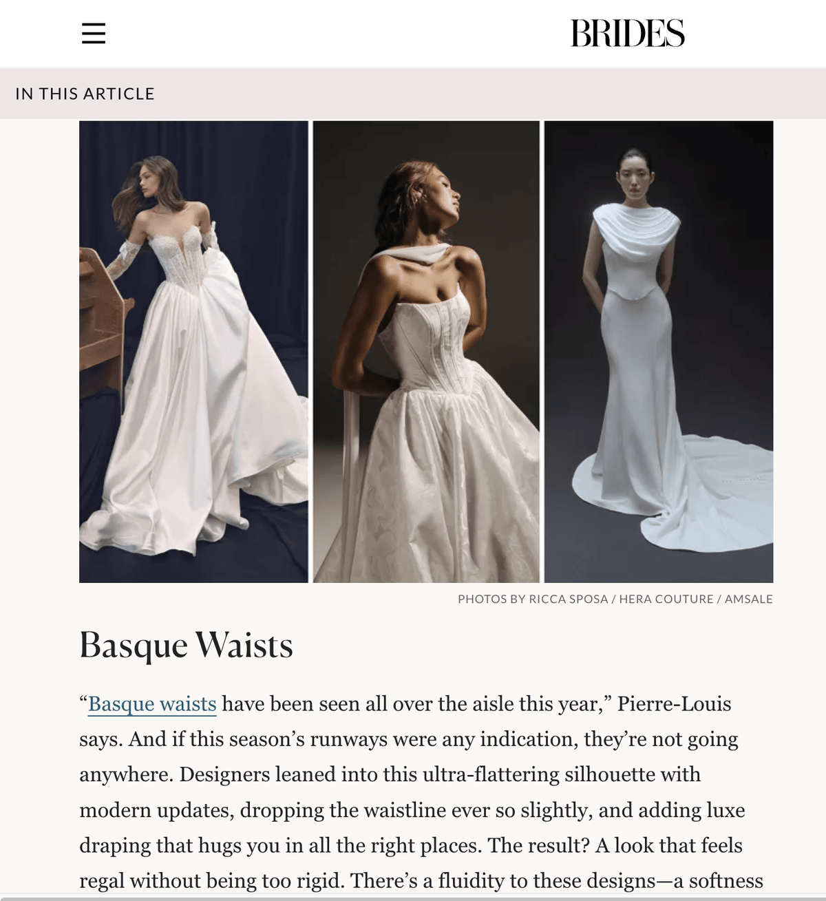 Brides - 7 Must-Know Trends From New York Bridal Fashion Week Spring 2026