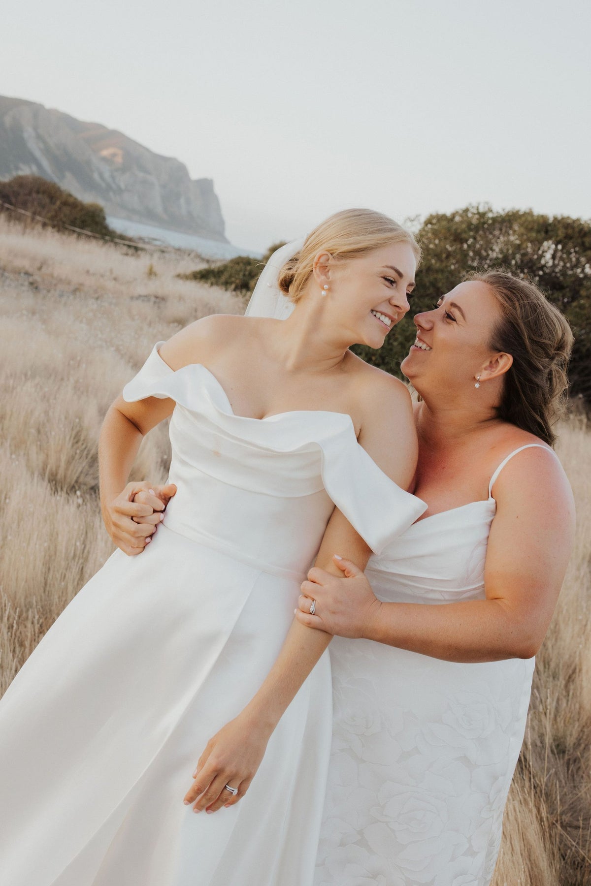 Alivia and Em — Hera Couture real bride