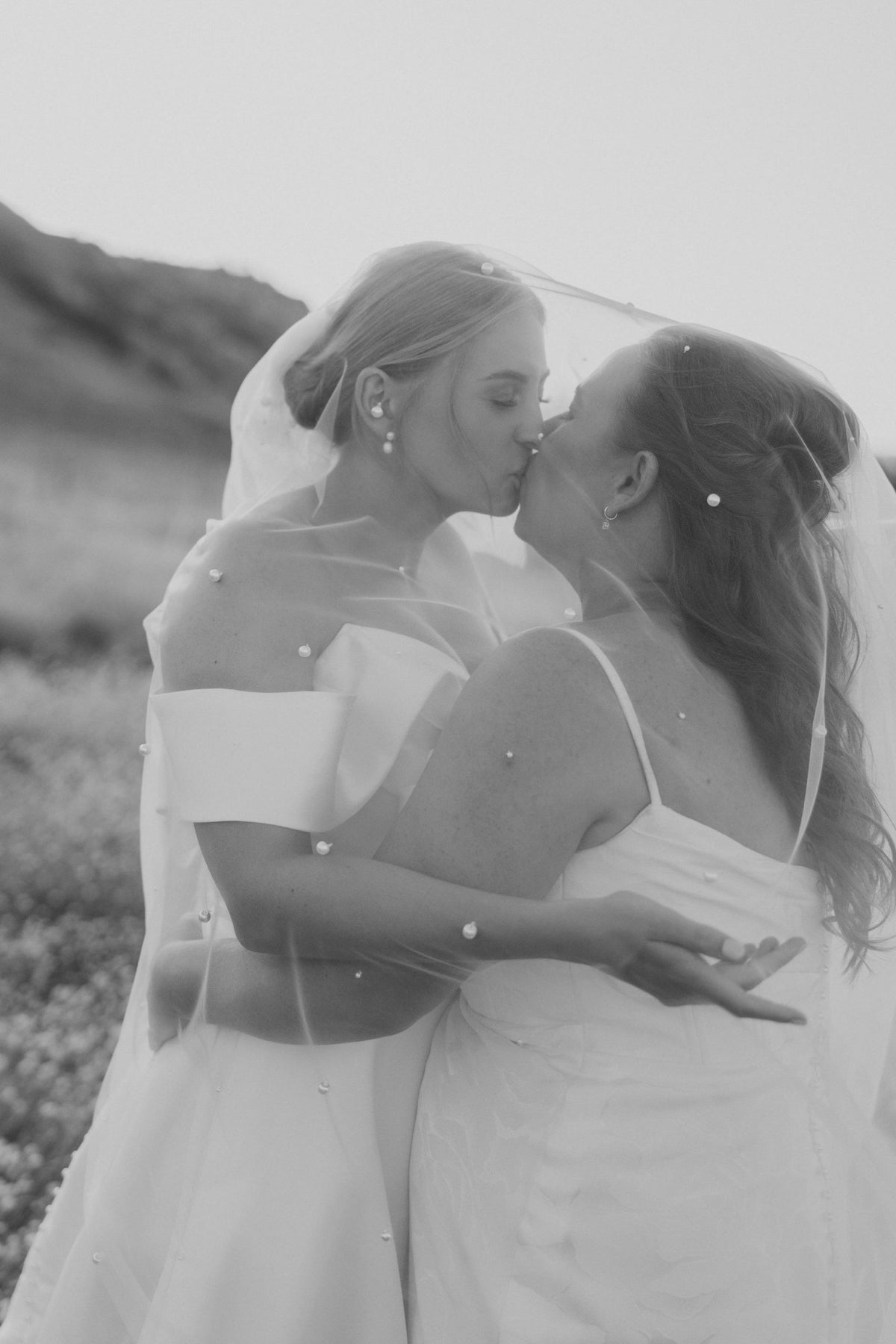 Alivia and Em — Hera Couture real bride