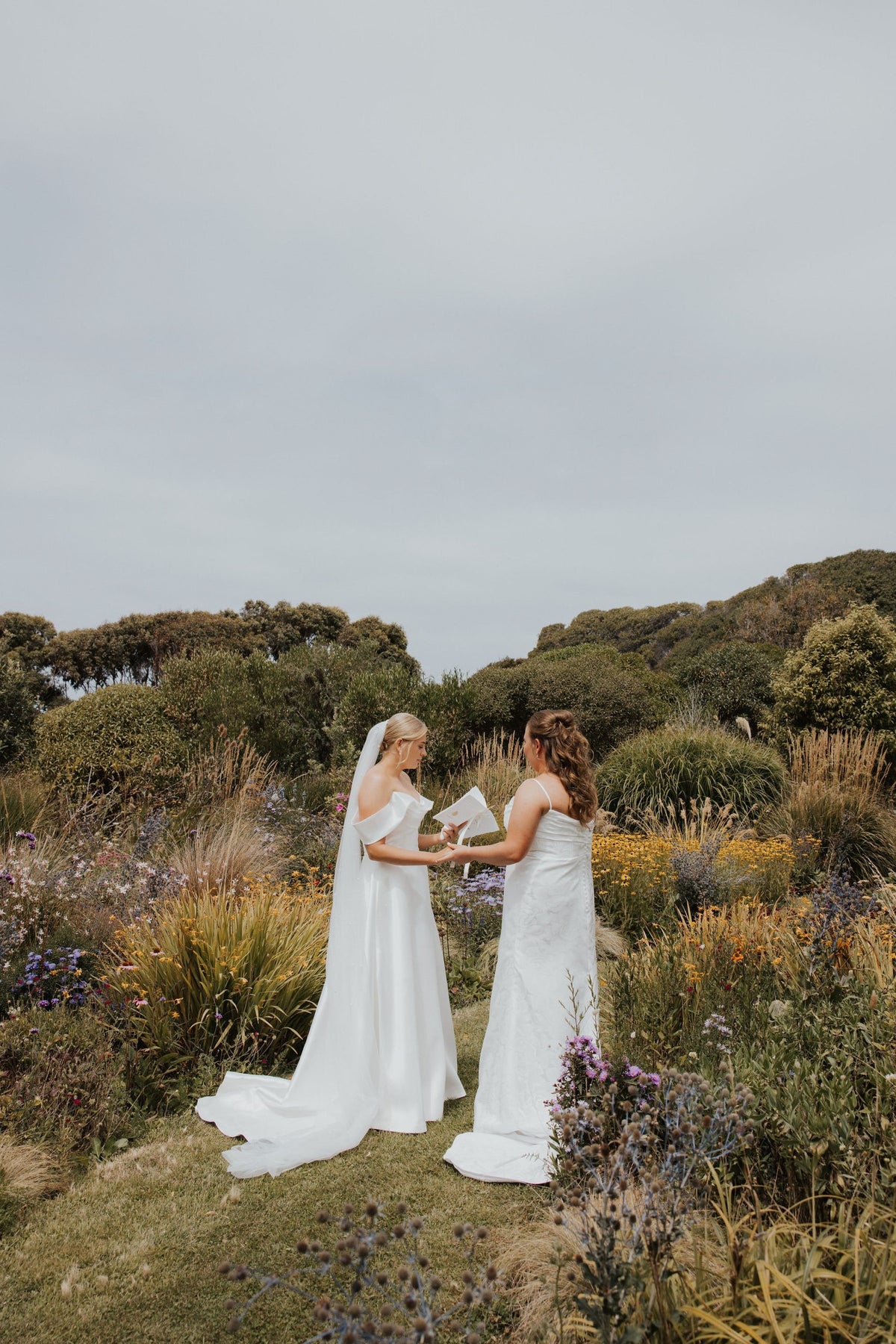Alivia and Em — Hera Couture real bride