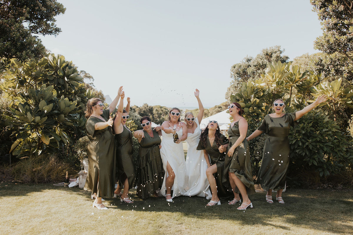 Alivia and Em — Hera Couture real bride