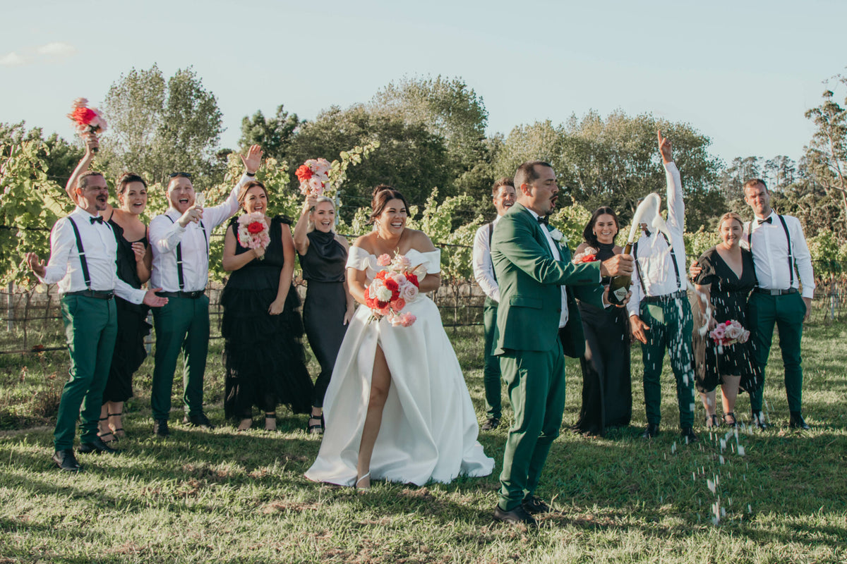 Bex and Milan — Hera Couture real bride