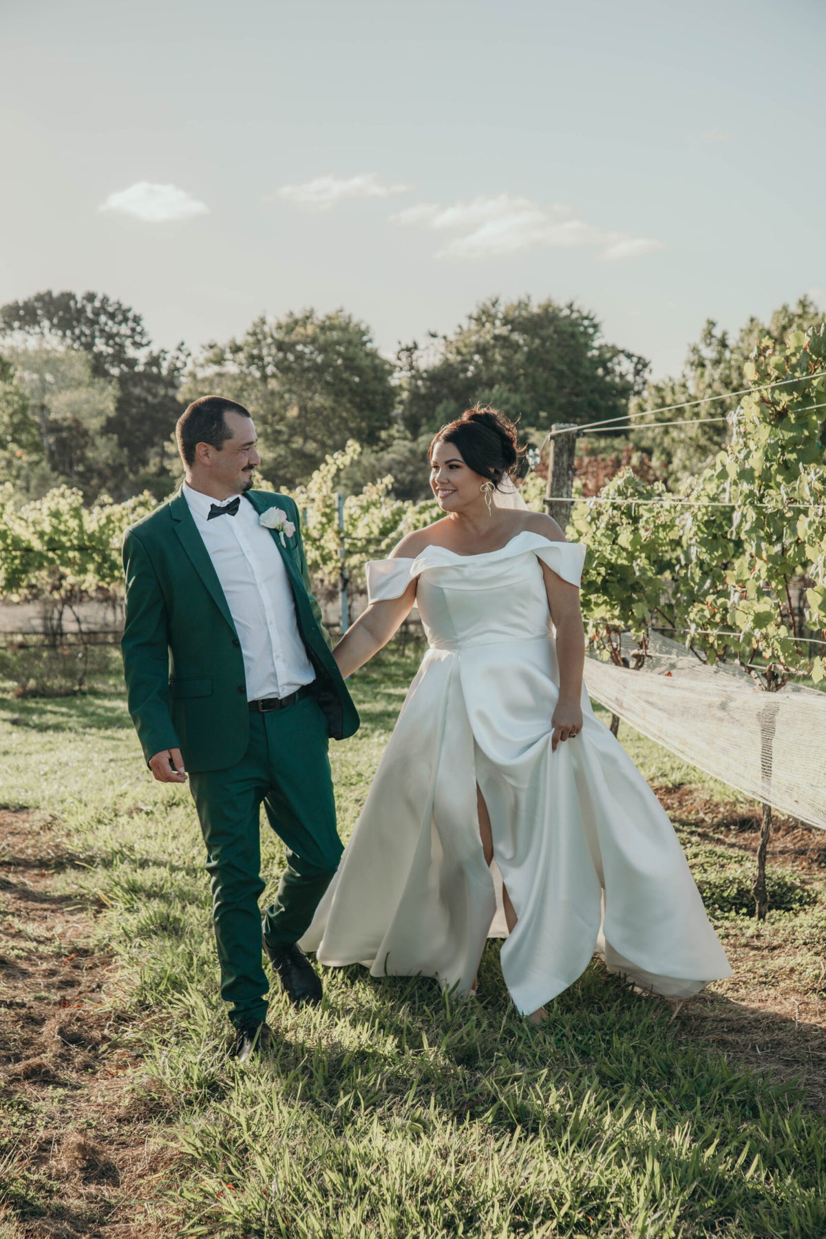 Bex and Milan — Hera Couture real bride