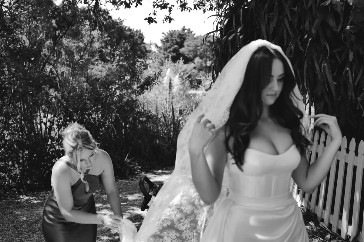 Charlotte and Ollie — Hera Couture real bride