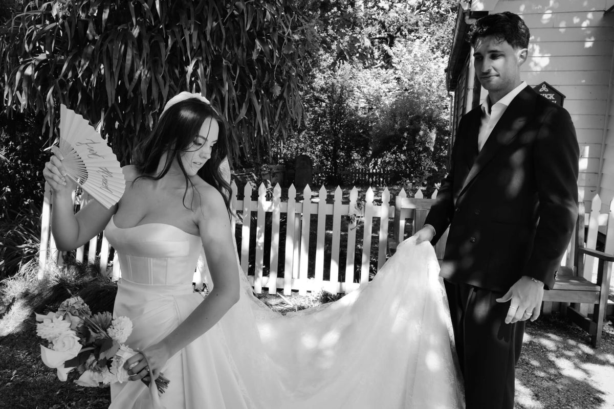 Charlotte and Ollie — Hera Couture real bride