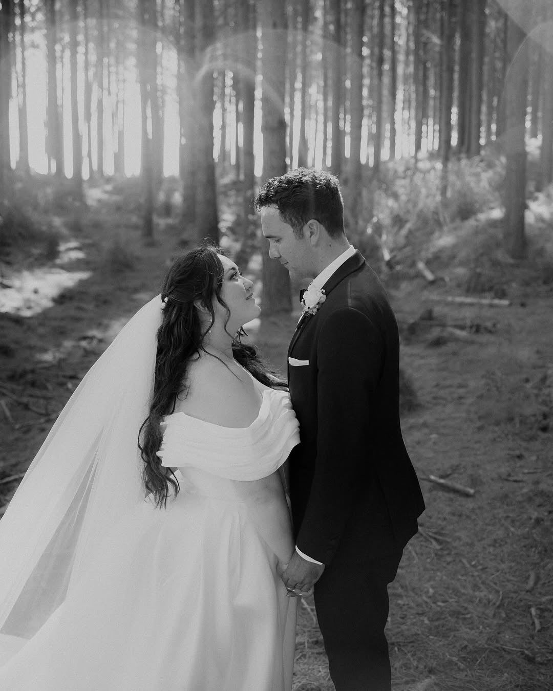 Fran and Andrew — Hera Couture real bride