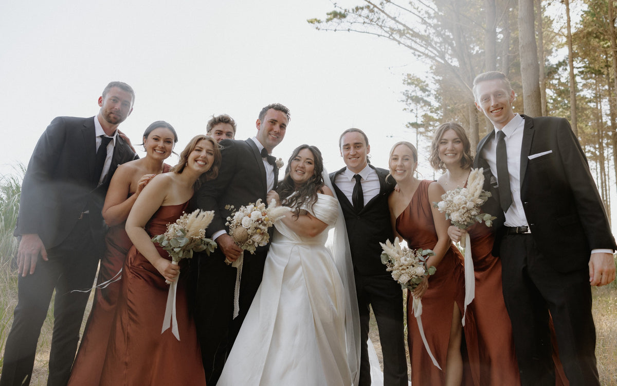 Fran and Andrew — Hera Couture real bride