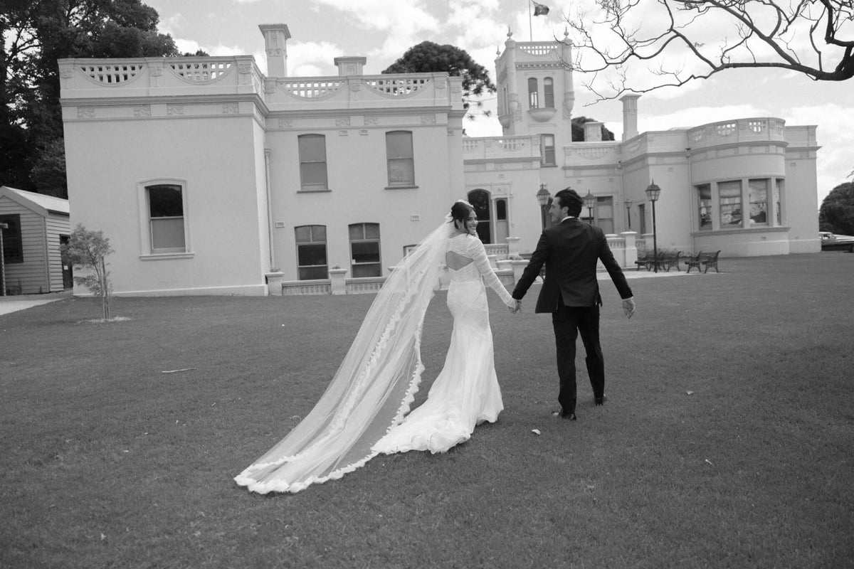 Georgia and Victor — Hera Couture real bride
