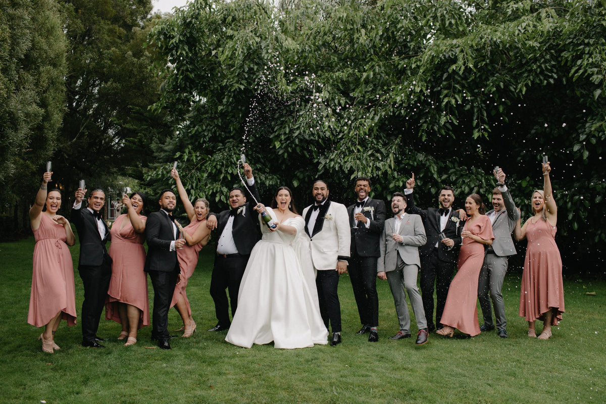 Isabella and Benson — Hera Couture real bride