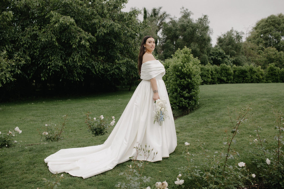 Isabella and Benson — Hera Couture real bride