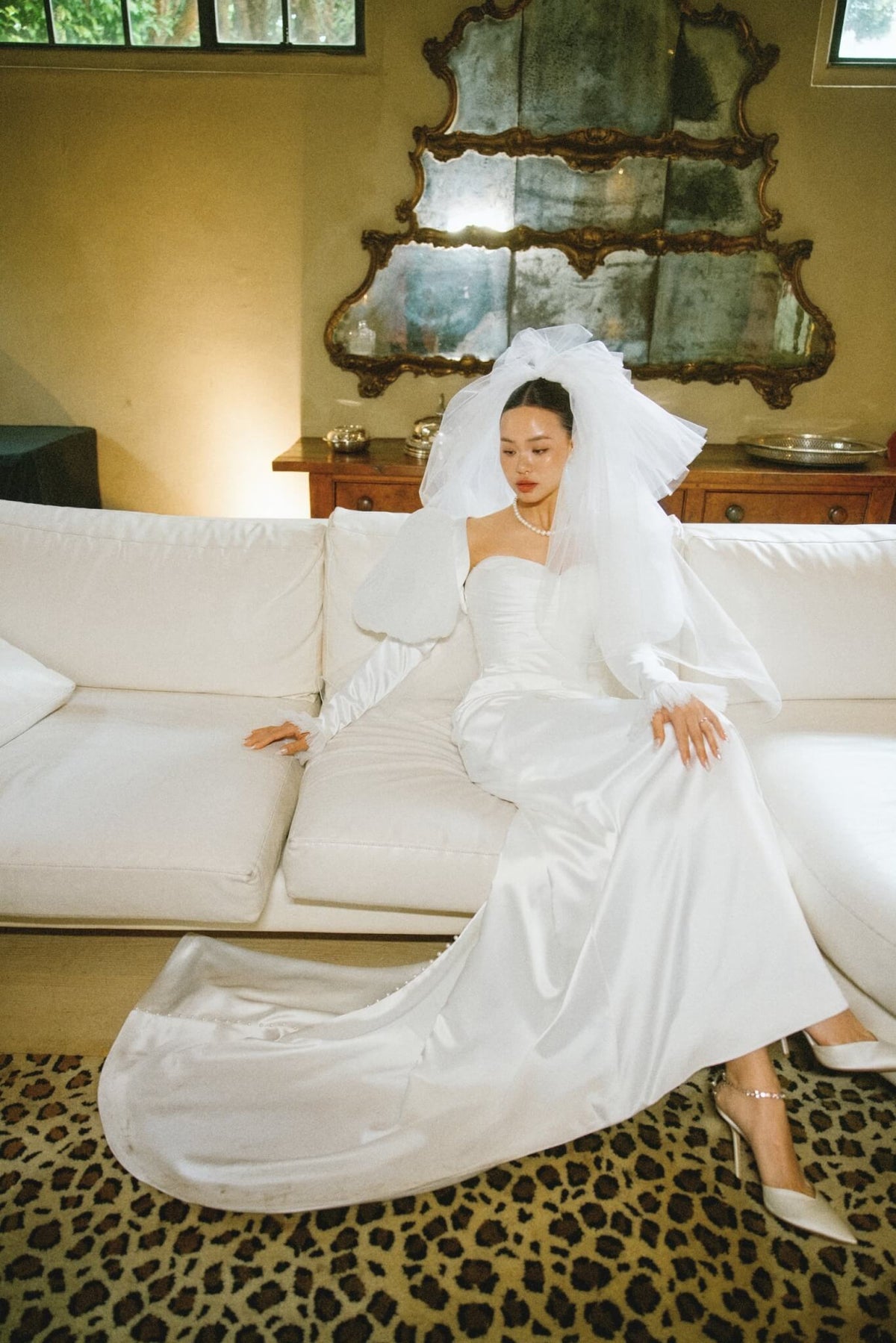 Leila and Frankie — Hera Couture real bride
