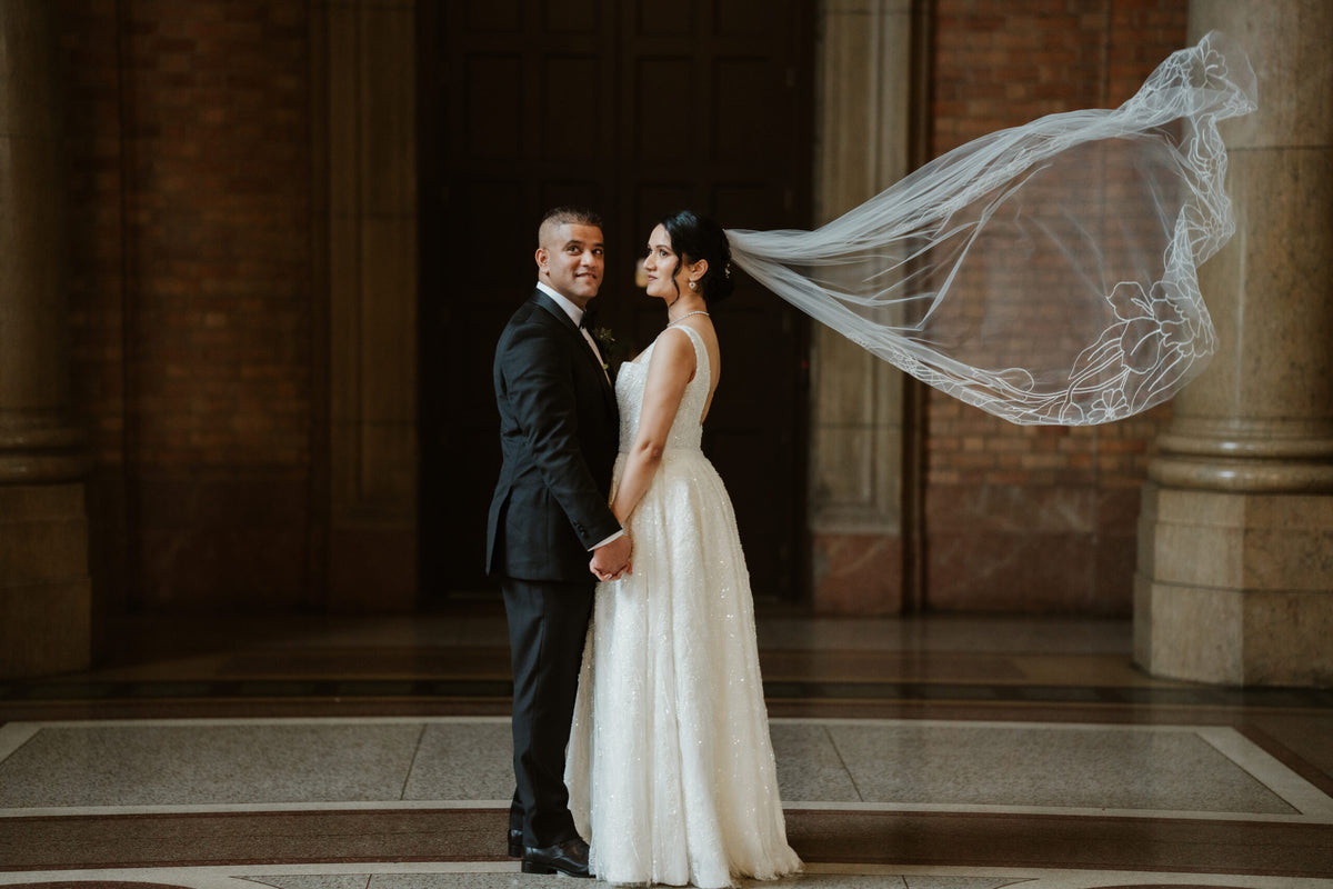 Lukanne and Jason — Hera Couture real bride