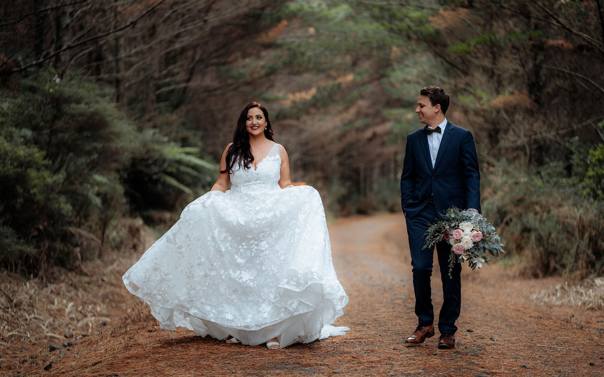 Megan and Guy — Hera Couture real bride