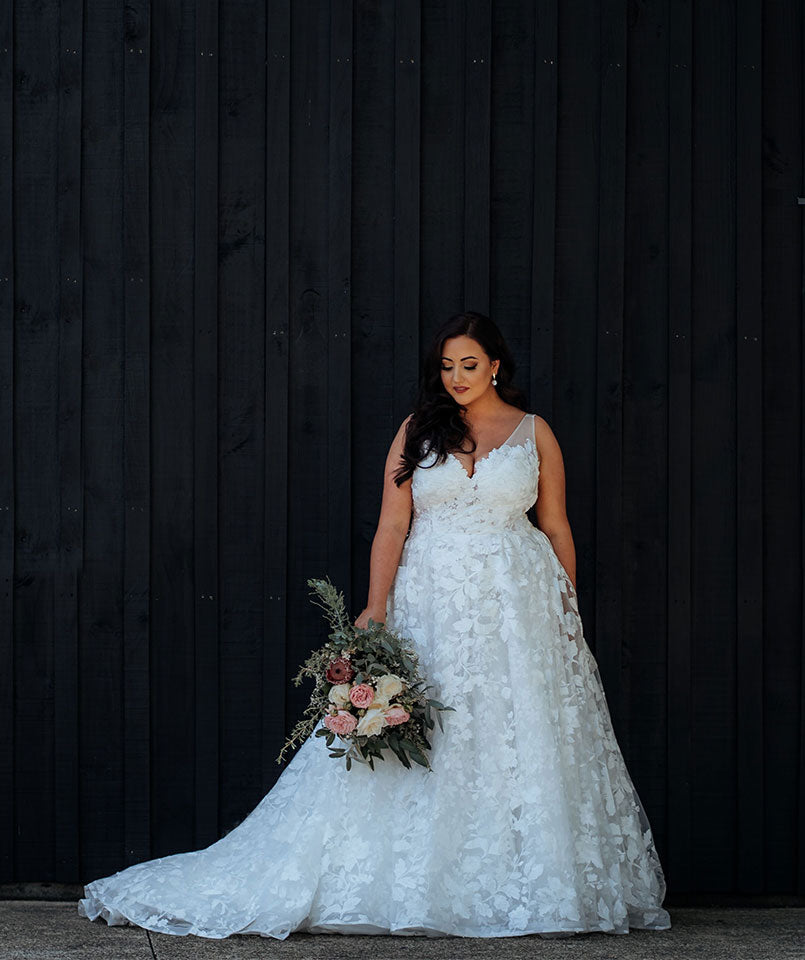 Megan and Guy — Hera Couture real bride