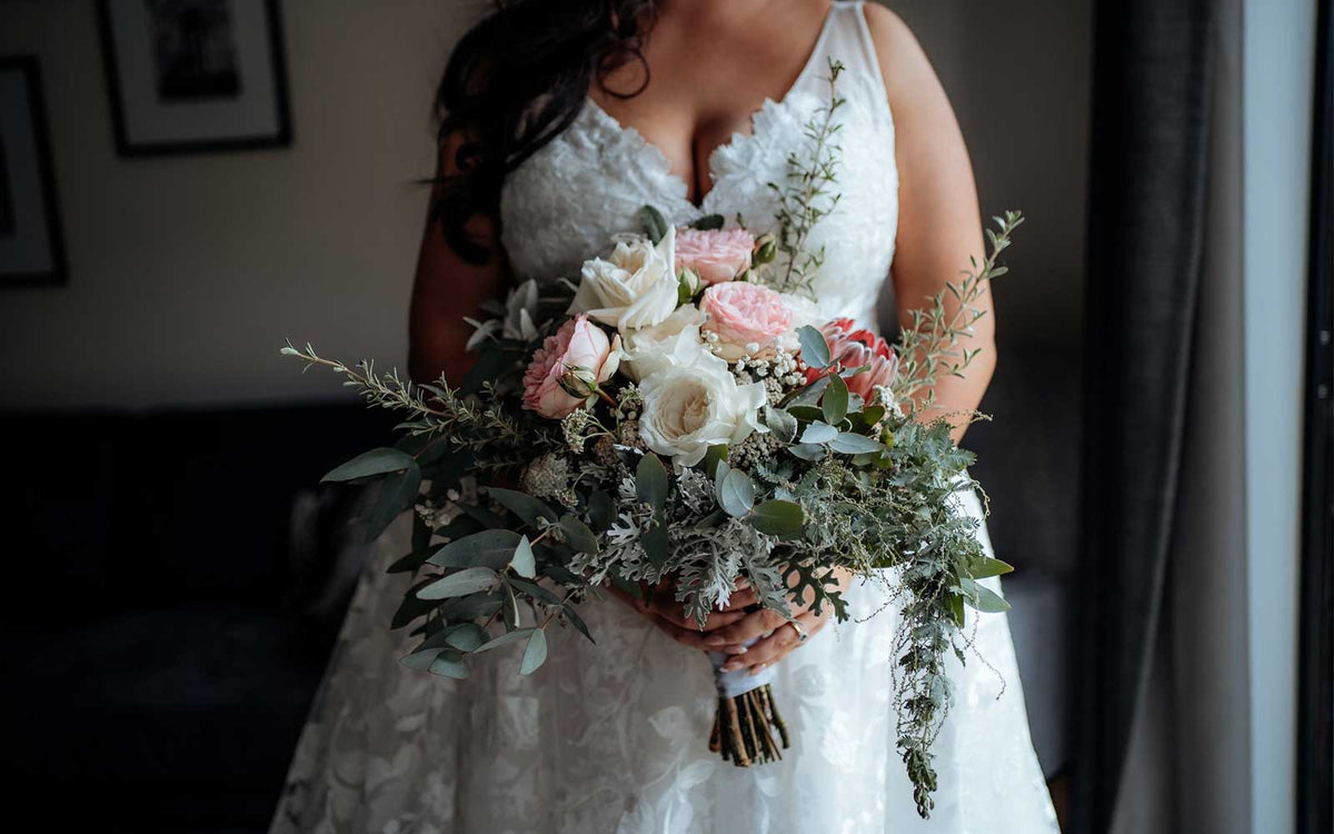 Megan and Guy — Hera Couture real bride