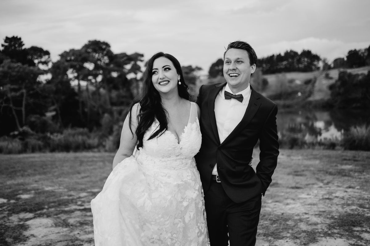 Megan and Guy — Hera Couture real bride