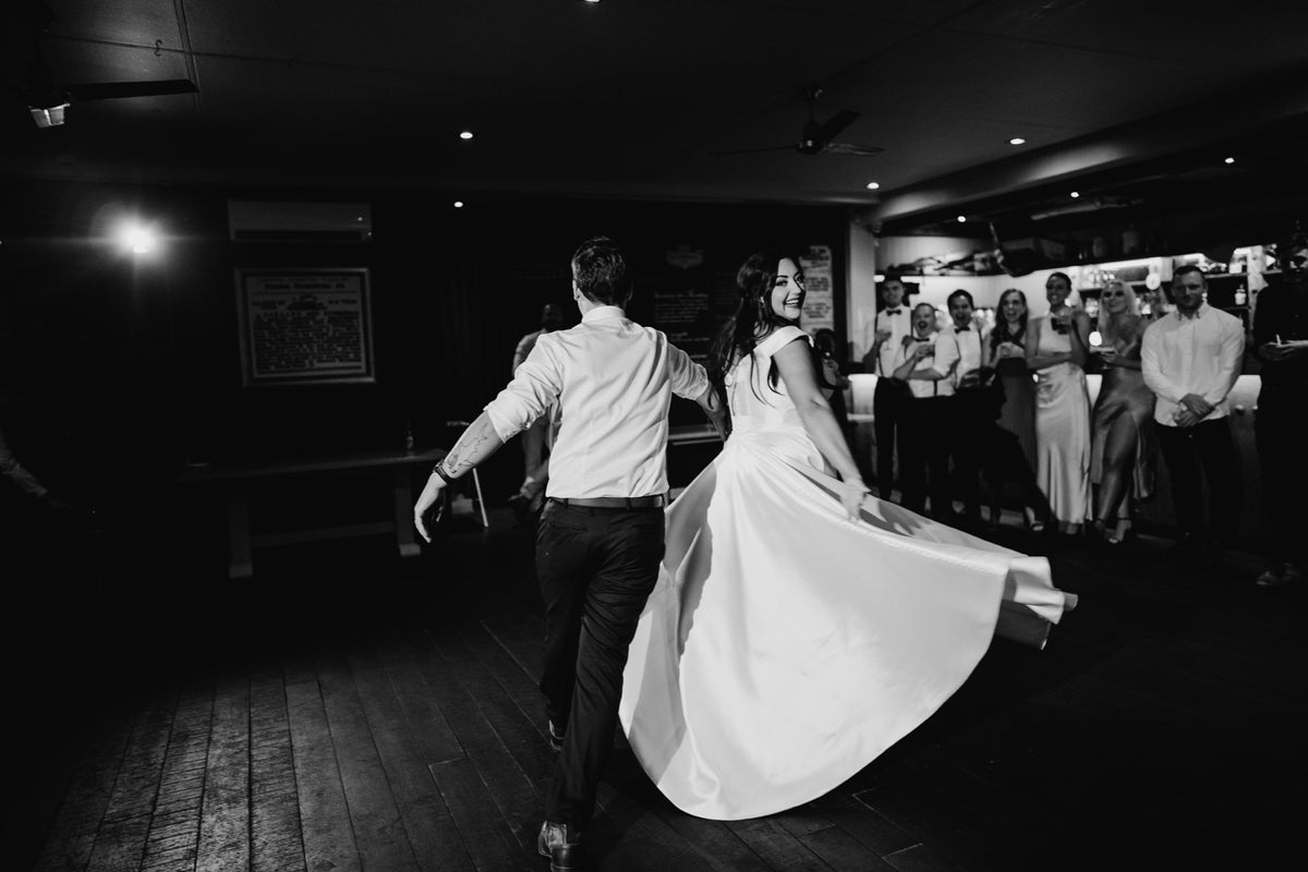 Megan and Guy — Hera Couture real bride