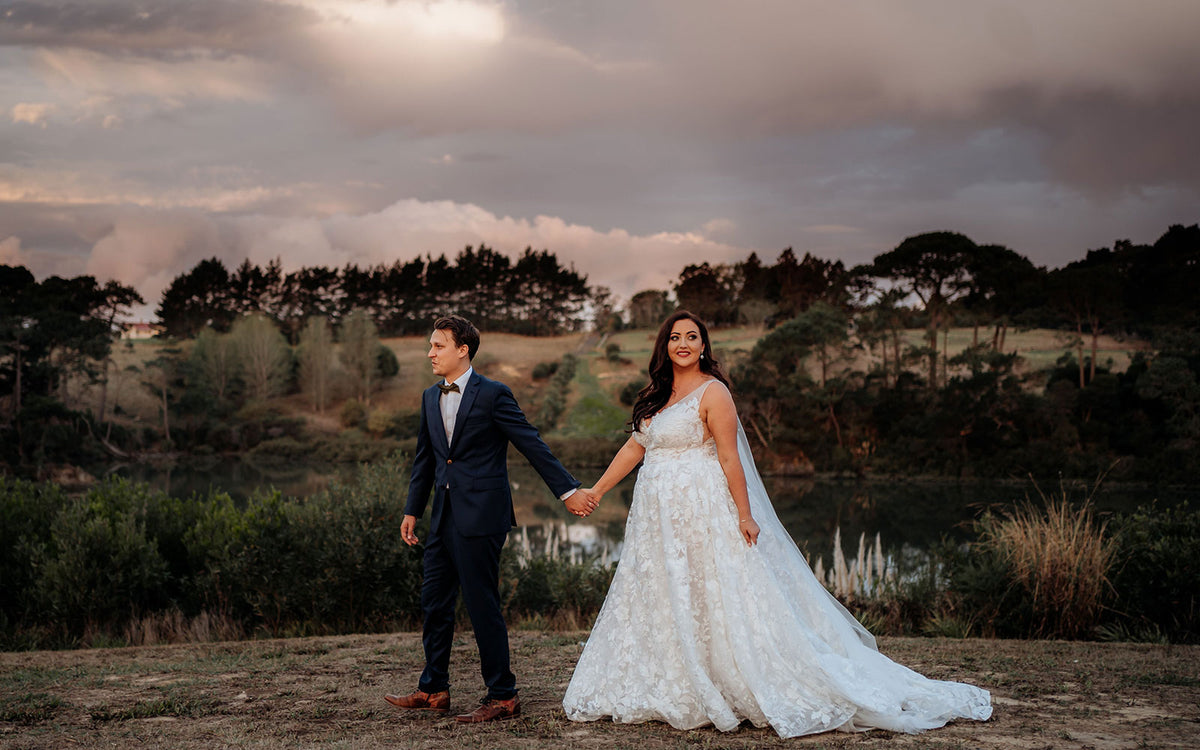 Megan and Guy — Hera Couture real bride