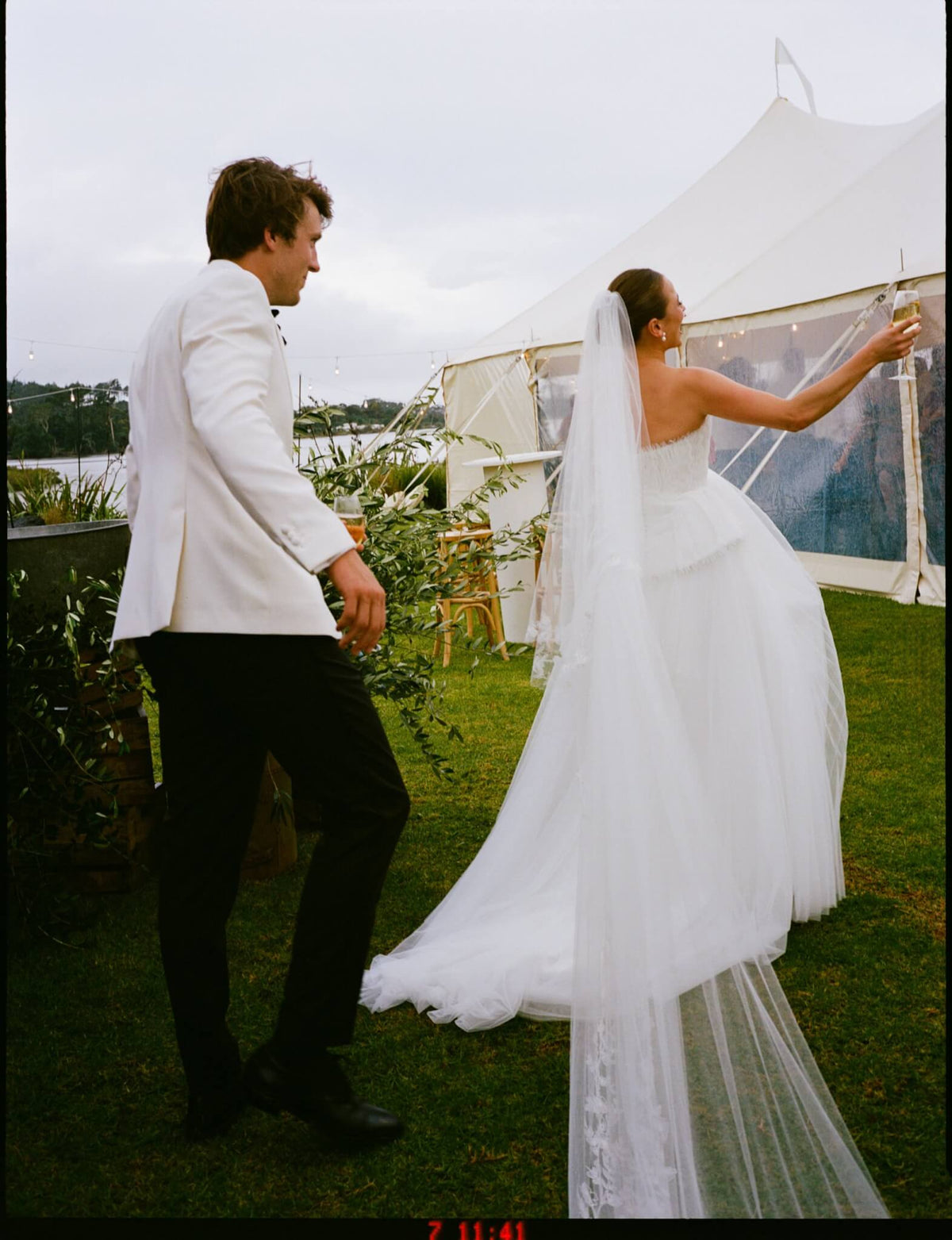 Melie and Jack — Hera Couture real bride